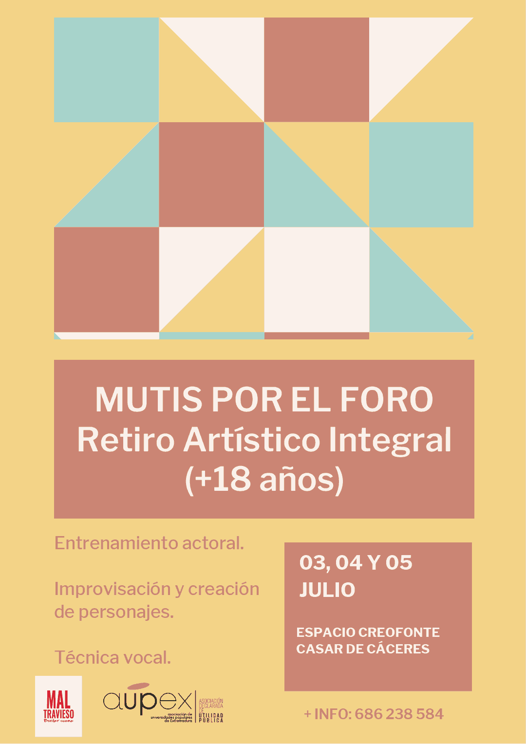MUTIS POR EL FORO - Retiro Artístico Integral